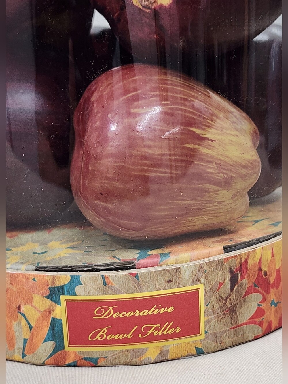 GC Naturals Decorative Bowl Filler 17 Unscented Artificial Red Apples Home Decor - Picture 5 of 5